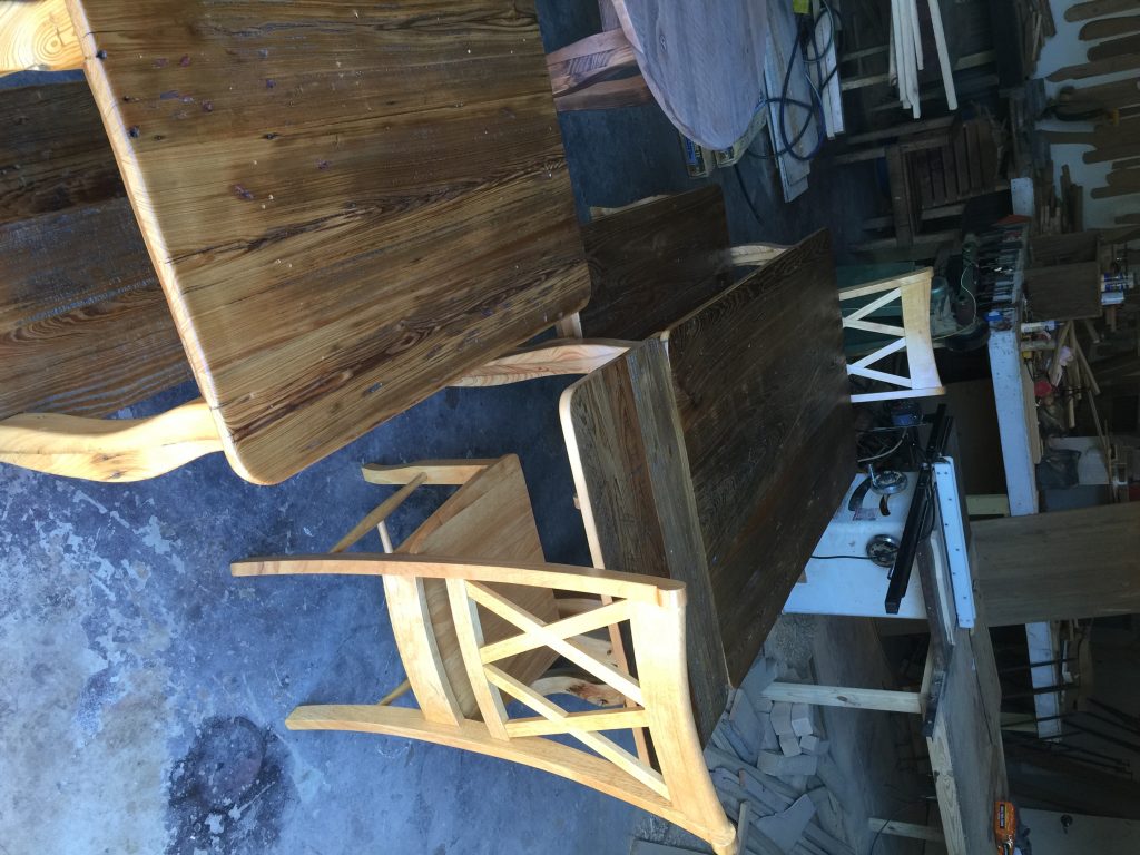Custom Cypress Chairs