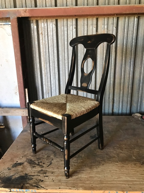 Custom cypress chairs