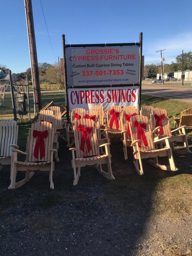 cypress swings for christmas