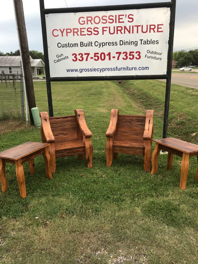 Custom Cypress Furniture