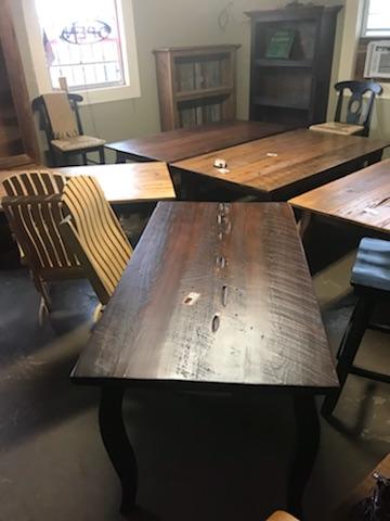 custom wooden tables
