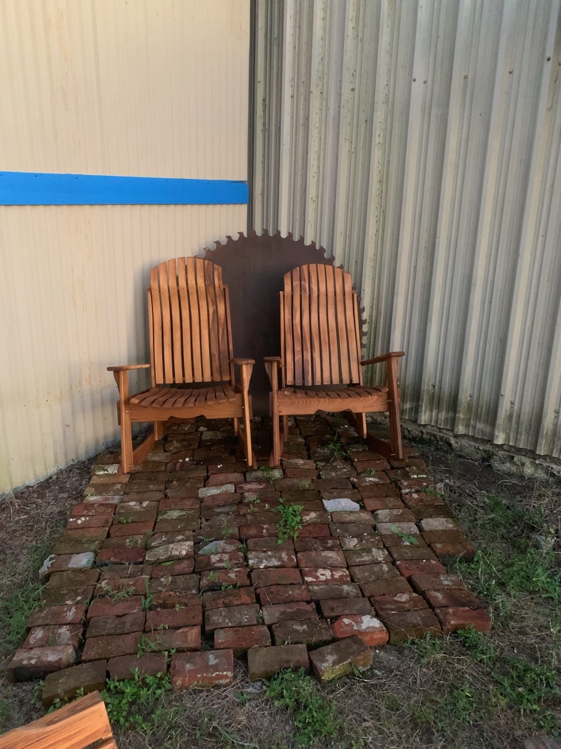 Wooden Outdoor Rockers Grossie's Cypress Furniture