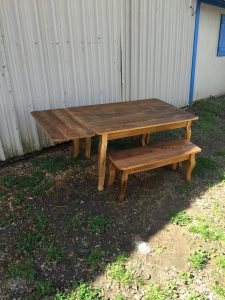 Cypress Table with Extender