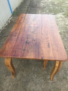 Handmade Cypress Table