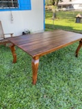 Brown Wooden Custom Table