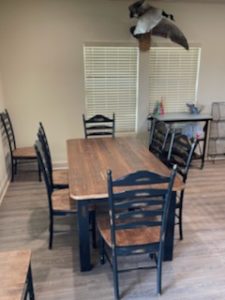 Custom Table and Chairs