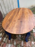Oval Wooden Table